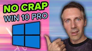 Cut out ALL the CRAP! HOW TO install a CUSTOM Windows 10 LITE (guide 2021)