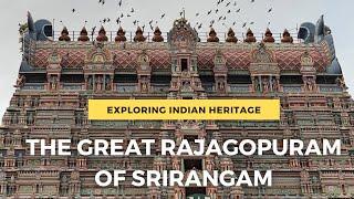 Srirangam RajaGopuram Samprokshanam - #architecture #archive #temple #tamilnadu