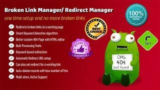 SEO Broken Link Manager for OpenCart : Installation Demonstration