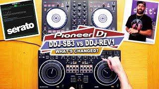 Pioneer DJ DDJ-REV1 vs DDJ-SB3 comparison - What's the difference & should you upgrade? #TheRatcave