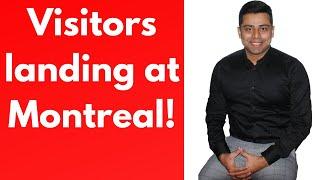 Immigration Questions for Visitors landing at Montreal International Airport | Deportation Orders