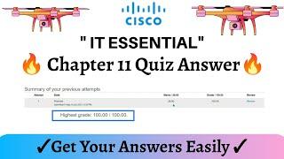 Cisco IT Essential Chapter 11 Quiz Answer | IT Essential | CISCO | Abhi_shek