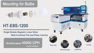 LED Bulbs light making machine smt mounter