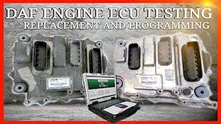 DAF TRUCK ENGINE ECU FAILED? TEST, REPAIR AND REPLACE