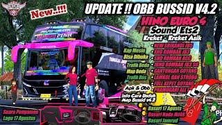 NEW UPDATE !! OBB BUSSID V4.2 SOUND ETS2 HINO EURO 4 | Grafik Hd Rombak Bus Jb5 | Basuri Nada Viral