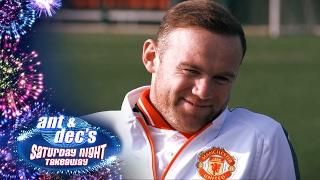 Wayne Rooney Meets Little Ant & Dec at Old Trafford - Saturday Night Takeaway