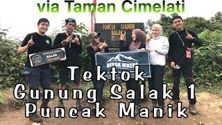 PENDAKIAN GUNUNG SALAK Via Cimelati Tektok #1 ~Depok Hikers