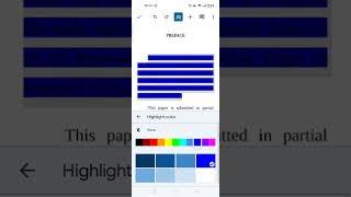 How to Change Highlight Color on Google Docs