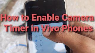 How to Enable Camera Timer in Vivo Phones | Vivo Y20G | VI VO Y20G | Vivo Camera Settings