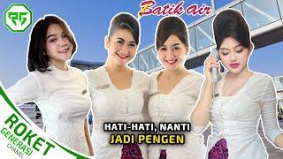 Montok montok, 5 PRAMUGARI TERCANTIK MASKAPAI BATIK AIR