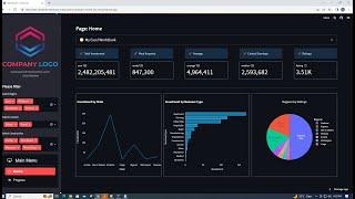Analytics Website Dashboard  using Python and Streamlit Library with MYSQL database (Data Science)