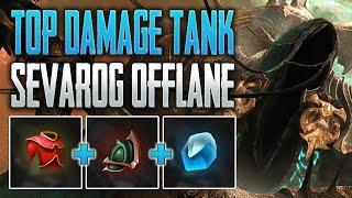 DOING TOP DAMAGE WITH A FULL TANK BUILD! Sevarog Offlane Gameplay (Predecessor)