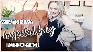 What's In My Hospital Bag For Baby Number 2! *Labor & Delivery 2021* Essentials!