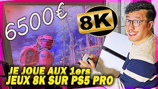 J’installe la PS5 Pro sur une télé 8K et je teste les 1ers jeux 8K aussi ! (7 300€ de matos)