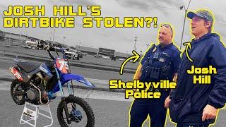 JOSH HILLS BIKE GETS STOLEN?!?! | FASTER MINIS PitBike Surprise