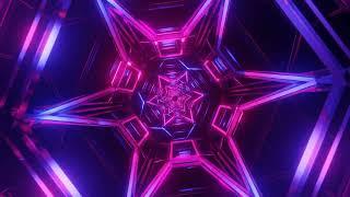 Abstract Background Video 4k Pink Blue Metallic Wireframe VJ LOOP NEON Sci-Fi Calm Wallpaper