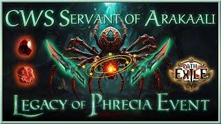 Farm Mageblood AFK - Cast When Stun Servant of Arakaali - PoE Legacy of Phrecia Build Guide