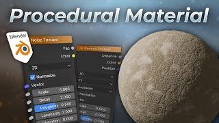 How to make PROCEDURAL MATERIALS in Blender