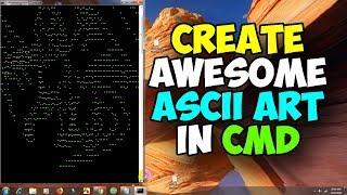 Convert a image into ascii art in CMD