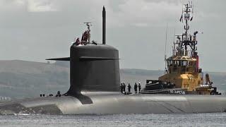 SNLE Le Triomphant (S616) - Escale à Faslane U.K.