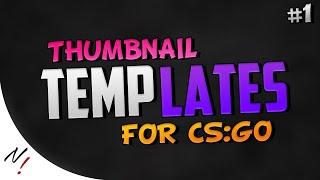 CS:GO Thumbnails Template #1