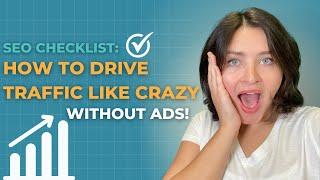 Shopify SEO Checklist: How to Drive Crazy Traffic Without Ads