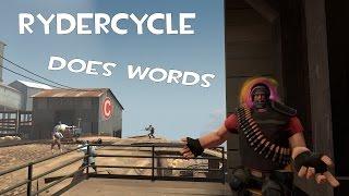 Rydercycle Does Words