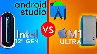 Faster Android Build | M1 Ultra vs Intel Core i9