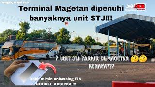 Terminal Magetan serasa Garasi STJ!! kenapa 7 Unit STJ parkir di Magetan???