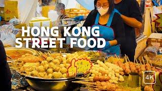 Hong Kong's Awesome Street Food [4K]