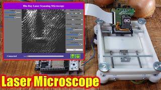 Laser Scanning Microscope from Blu-ray Player #3: Increasing the Resolution