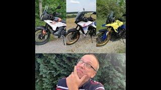 DIREKTER Vergleich: KTM 790 Adventure / HONDA XL 750 TRANSALP / SUZUKI V-Strom 800, Frank´s check !