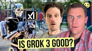 xAI's Grok 3, Frightening AI Robots & Microsoft's MUSE AI World Simulator | AI For Humans