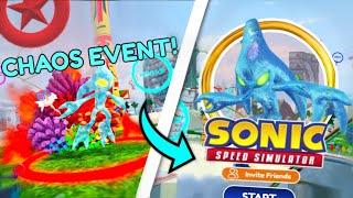  Chaos and Seaside Hill Zone in Sonic Speed Simulator?! - Roblox