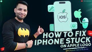 How to Fix iPhone Stuck on Apple Logo, Recovery Mode, Black Screen (2024) iOS System Repair Tool