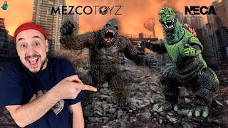 КИНГ КОНГ ПРОТИВ ГОДЗИЛЛЫ! ПАПА РОБ РАСПАКОВАЛ ФИГУРКИ KING KONG: SCULL ISLAND ОТ MEZCO TOYS!