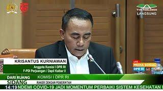 Raker dengan Pemerintah pembahasan RUU tentang perlindungan data pribadi