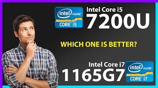 INTEL Core i5 7200U vs INTEL Core i7 1165G7 Technical Comparison