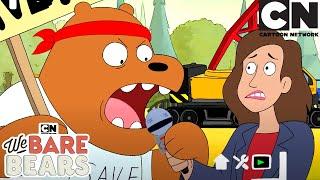 Save The Cave! | We Bare Bears Mega Compilation | Cartoon Network | Cartoons for Kids