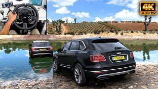 Bentley Bentayga & Range Rover SVR | OFFROAD CONVOY | Forza Horizon 5 | Thrustmaster T300RS gameplay