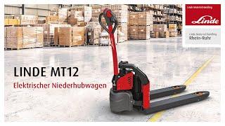 Linde Light Range MT12 - Elektrischer Niederhubwagen