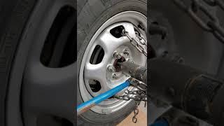 How to remove a stuck wheel