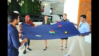 Rug & Balls | One Of The Best Team Building Activities