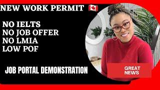 Canada Work Permit Without LMIA or Job Offer | IEC Application Process | zinnyjunscripted.