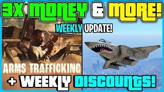 GTA 5 Online Weekly Update! 3X Money & More!