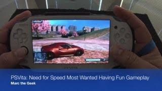 PSVita: Need for Speed Most Wanted Having Fun with Gameplay