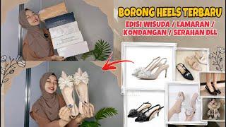 SHOPEE HAUL SEPATU DAN HEELS WISUDA/SERAHAN/LAMARAN DLL !!! CAKEPPP SEMUAAA