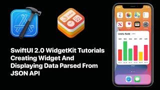 SwiftUI WidgetKit Tutorials - Creating Widget And Displaying Data Parsed From JSON API - SwiftUI