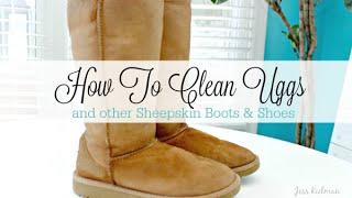 How To Clean Uggs or Sheepskin Boots At Home