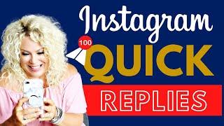 How to Use Quick Reply on Instagram! (Step by Step Tutorial)